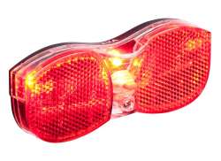 Axa Luz Trasera City Bater&iacute;as Encendido/Fuera LED - Rojo