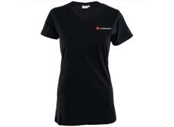 Conway Logoline T-Shirt Mg Mujeres Negro - M