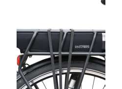 DS Cubiertas E-Bike Portabicicletas Bater&iacute;a Tapa Deslizante - Negro