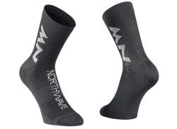 Northwave Extreme Aire Mid Calcetines Black/Gray