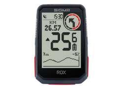 Sigma Rox 4.0 GPS Navegador Para Ciclismo HR/Cadencia - Negro