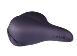 Simson Comfort Sill&iacute;n De Bicicleta 254 x 225mm - Negro