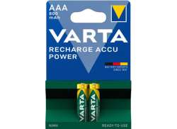 Varta AAA Bater&iacute;a Recargable - Verde/Amarillo (2)