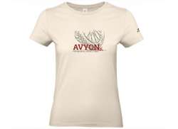 Victoria Avyon T-Shirt Mg Mujeres Beige - M