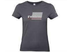Victoria Fybron T-Shirt Mg Mujeres Oscuro Gris - XXL