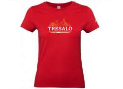 Victoria Tresalo T-Shirt Mg Mujeres Rojo - L
