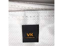 VK Funda Para Bicicleta Con Estampado 110x210 Blanco