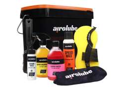 Airolube Bike Essentials Cera Juego De Limpieza 6L - 9-Piezas