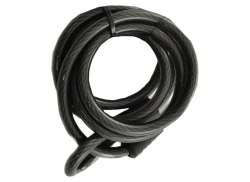 Axa Cable Enchufable RLD PI &Oslash;12mm 180cm &Oslash;10mm Pin - Negro