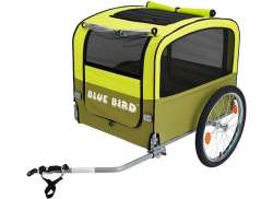 Azul Bird Bicicleta-/ Carro Para Perros 20" Verde Claro/Verde Oliva