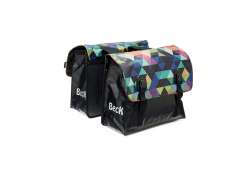 Beck Doble Alforja Classic 46L - Colored Triangles