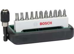 Bosch Juego De Brocas 12-Piezas TX/Cg/Plus - Plata/Verde