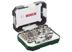 Bosch Mini Juego De Brocas 26-Piezas - Plata