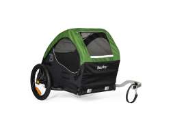 Burley Tail Wagon Carro Para Perros - Fern Verde/Negro