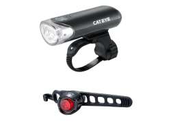 CatEye EL135N/LD160 Juego De Iluminaci&oacute;n LED Bater&iacute;as - Negro