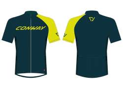 Conway Pro Maillot De Ciclista Mg Dark Blue/Yellow