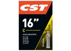 CST Tubo Interno 16x1.75/2.125-1 3/8 Dunlop V&aacute;lvula 32mm