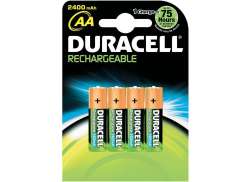 Duracell HR03/AAA Bater&iacute;as Recargable 900 mAh - Negro (4)