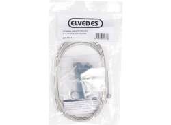 Elvedes Cable Splitter 1 -&gt; 2 Cables Universal - Negro