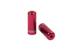 Elvedes Casquillo Para Cable &Oslash;4.2mm Aluminio - Rojo (10)