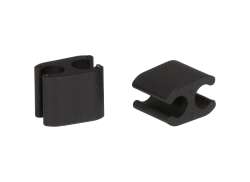 Elvedes D&uacute;o Clip Para Cable &Oslash;5.0 / 5.0mm - Negro (1)