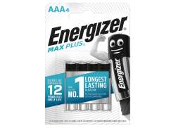 Energizer Max Plus LR03 AAA - Gris/Negro (4)
