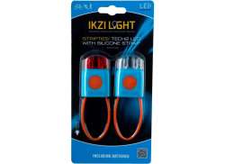IKZI Juego De Iluminación Mini Ataduras incl. Baterías - Azul