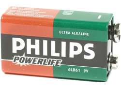 Philips Batería 6F22 Powerlife 9 Voltio