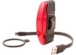 Spanninga Arco Luz Trasera LED Bater&iacute;a USB - Negro