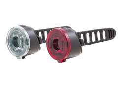 Spanninga Punto Juego De Iluminaci&oacute;n LED Bater&iacute;as &Oslash;25mm - Negro