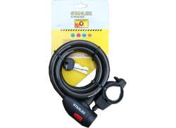 Stahlex Candado De Cable 458 - 150cm x 12 mm - Negro