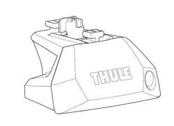 Thule 54244 Evo Flush Riel Completo Foot- Negro