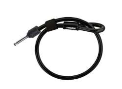 Trelock ZR 310 Cable Enchufable &Oslash;10mm 180cm - Negro