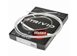 Trivio Cable De Freno Kit MTB Completo Inox - Blanco