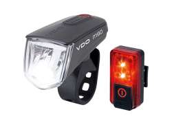 VDO Eco Light M90 FL Juego De Luces LED USB - Negro
