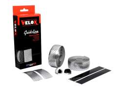 Velox Stuurtape Juego Perforado Brillo Met&aacute;lico 2.5mm - Plata