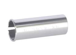 XLC Cu&ntilde;a &Oslash;27.2 -&gt; 28.2mm 80mm Aluminio - Plata