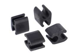 XLC X119 Clip Para Cable &Oslash;4.0/5.0mm - Negro