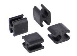 XLC X120 Clip Para Cable &Oslash;4.0/4.0mm - Negro (30)