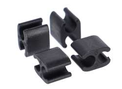 XLC X122 Abrazadera Para Cable &Oslash;5mm Pl&aacute;stico - Negro (4)